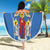 Personalized Belarus Beach Blanket Coat Of Arms Minsk Capital