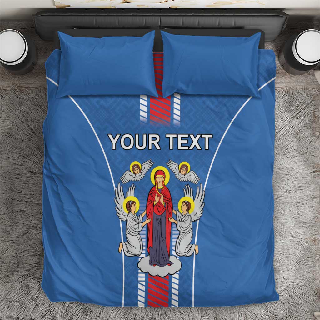 Personalized Belarus Bedding Set Coat Of Arms Minsk Capital