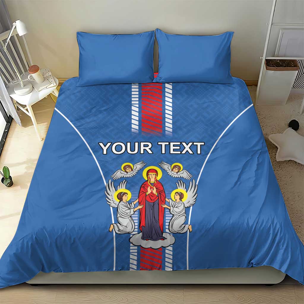 Personalized Belarus Bedding Set Coat Of Arms Minsk Capital