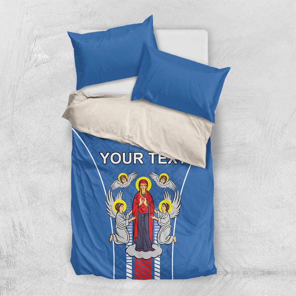 Personalized Belarus Bedding Set Coat Of Arms Minsk Capital