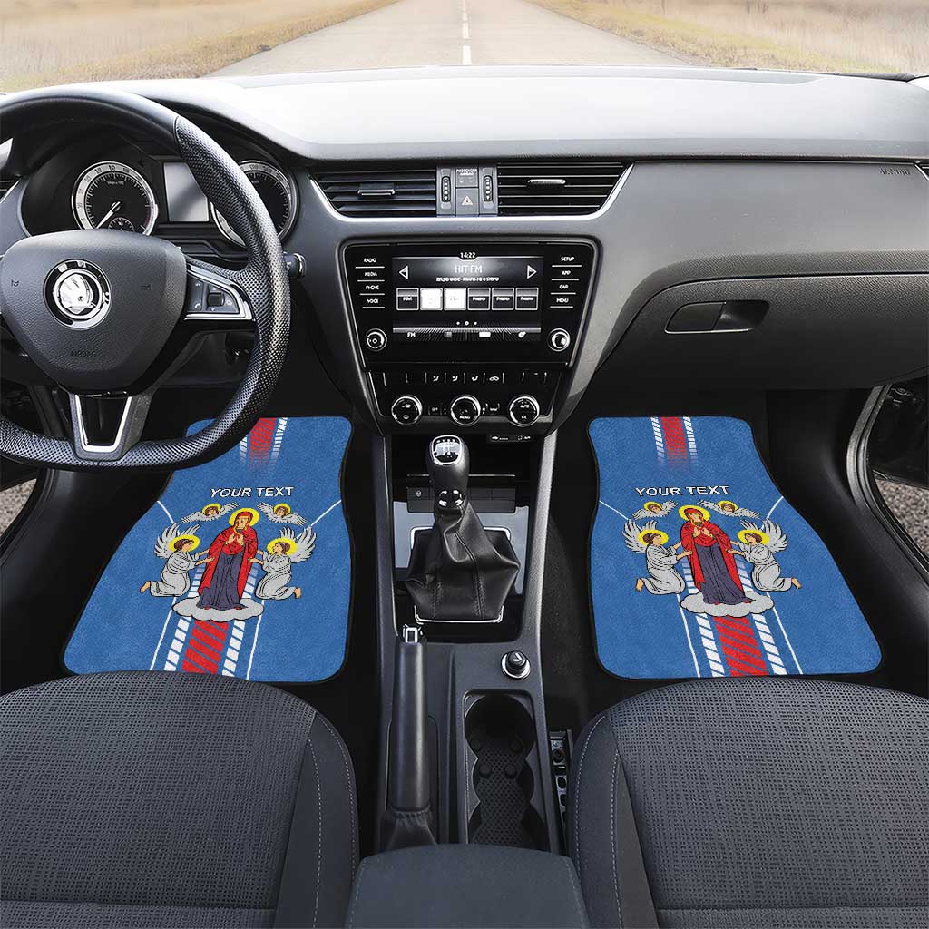 Personalized Belarus Car Mats Coat Of Arms Minsk Capital