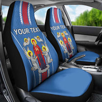 Personalized Belarus Car Seat Cover Coat Of Arms Minsk Capital