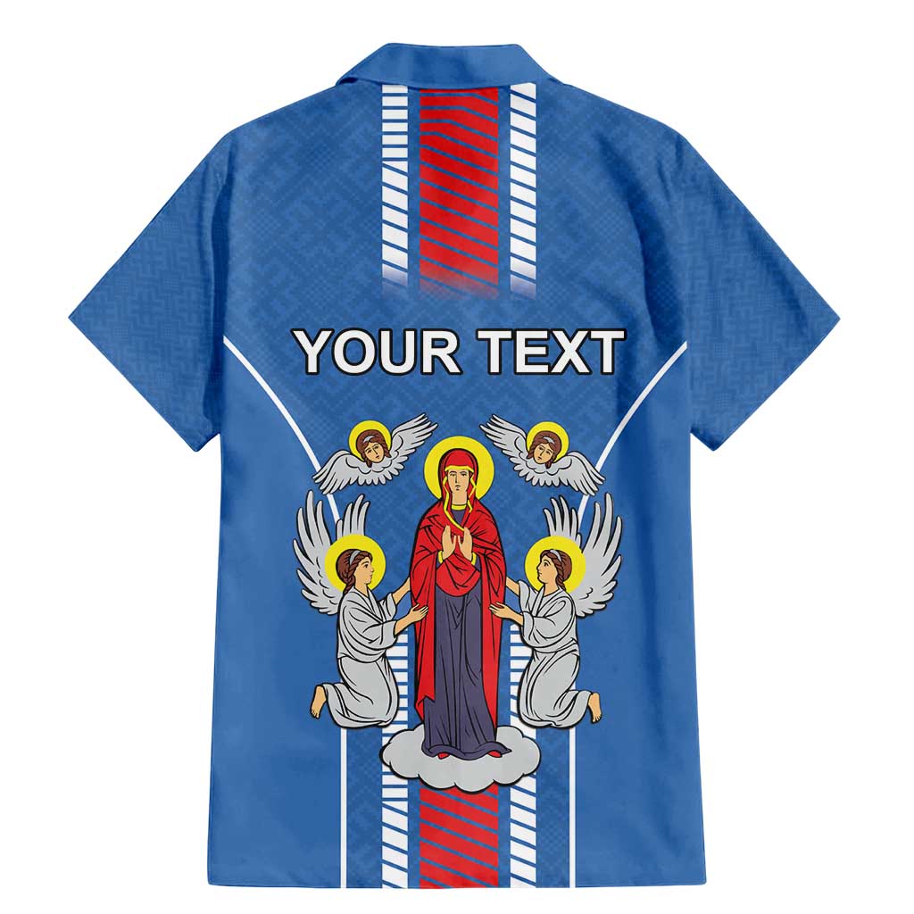 Personalized Belarus Family Matching Mermaid Dress and Hawaiian Shirt Coat Of Arms Minsk Capital