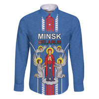 Personalized Belarus Family Matching Puletasi and Hawaiian Shirt Coat Of Arms Minsk Capital