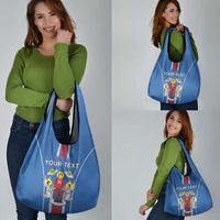 Personalized Belarus Grocery Bag Coat Of Arms Minsk Capital