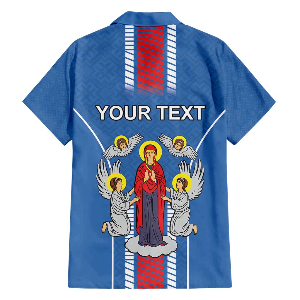 Personalized Belarus Hawaiian Shirt Coat Of Arms Minsk Capital