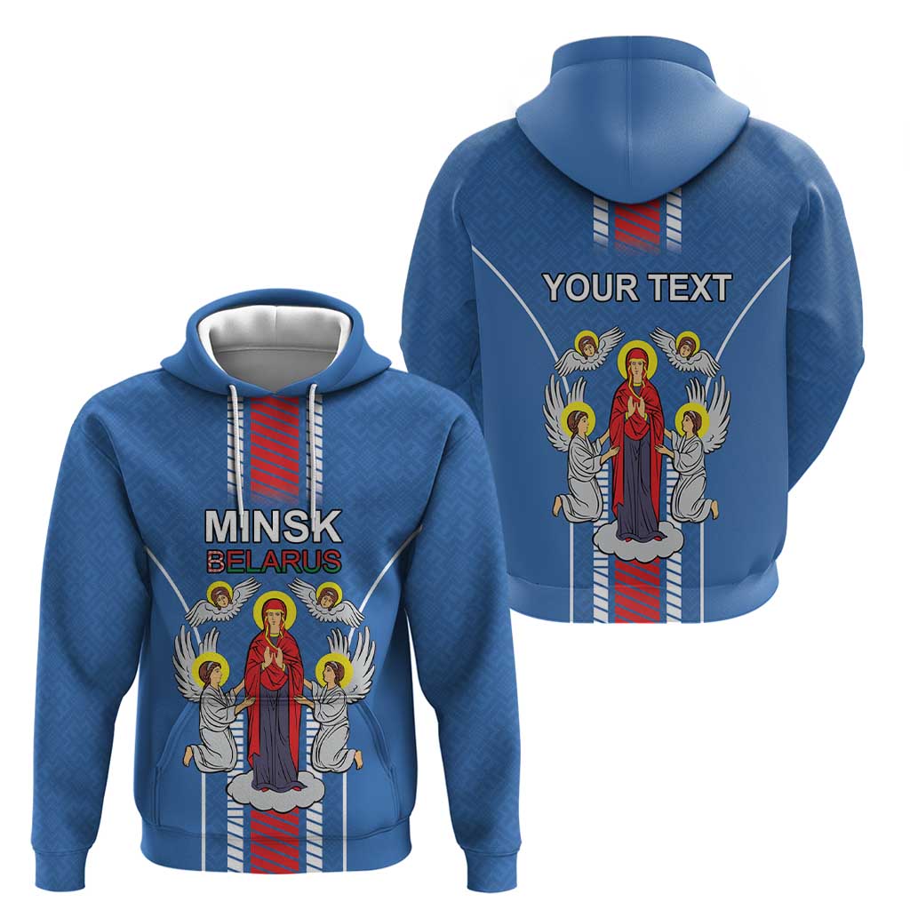 Personalized Belarus Hoodie Coat Of Arms Minsk Capital