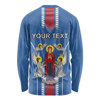 Personalized Belarus Long Sleeve Shirt Coat Of Arms Minsk Capital