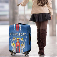 Personalized Belarus Luggage Cover Coat Of Arms Minsk Capital
