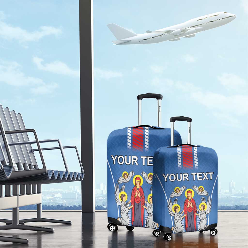 Personalized Belarus Luggage Cover Coat Of Arms Minsk Capital