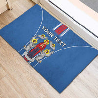 Personalized Belarus Rubber Doormat Coat Of Arms Minsk Capital