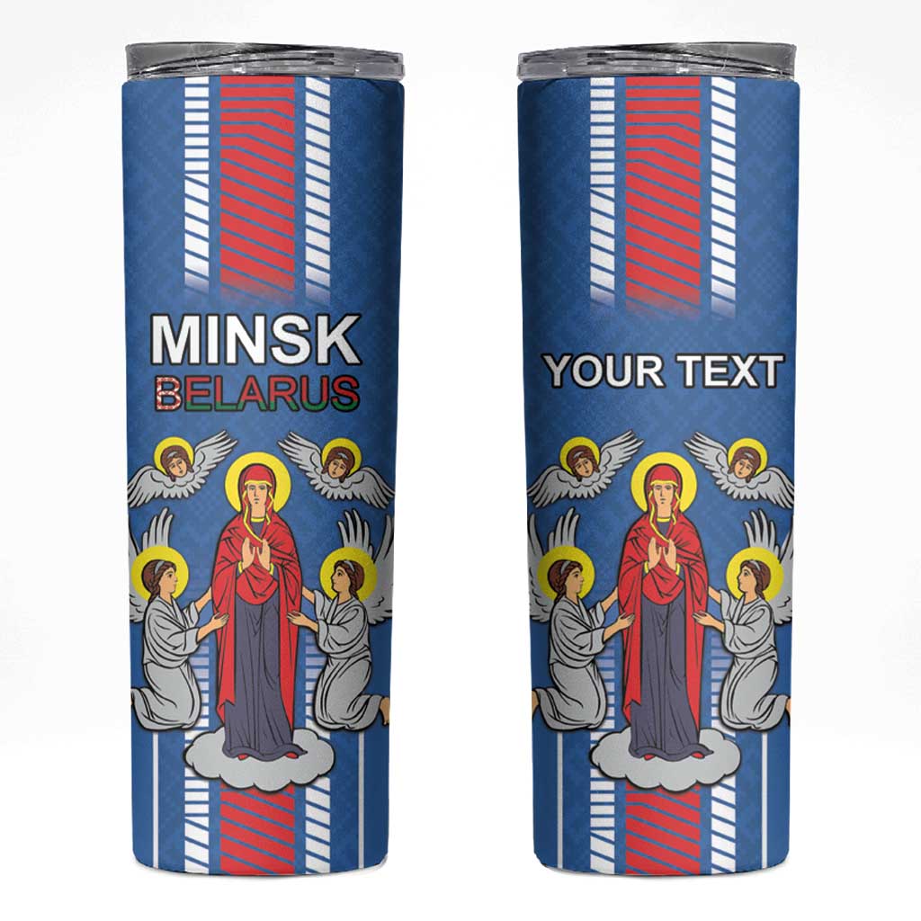 Personalized Belarus Skinny Tumbler Coat Of Arms Minsk Capital