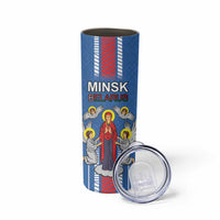 Personalized Belarus Skinny Tumbler Coat Of Arms Minsk Capital