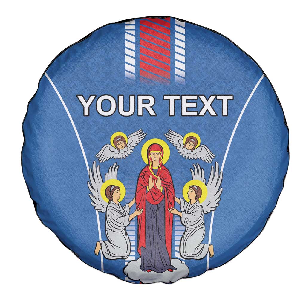 Personalized Belarus Spare Tire Cover Coat Of Arms Minsk Capital