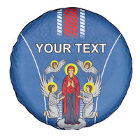 Personalized Belarus Spare Tire Cover Coat Of Arms Minsk Capital