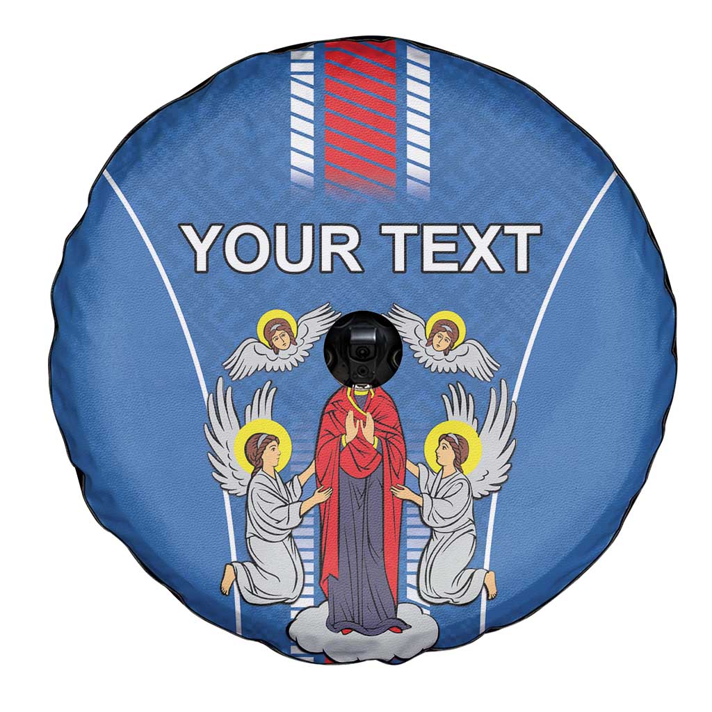 Personalized Belarus Spare Tire Cover Coat Of Arms Minsk Capital