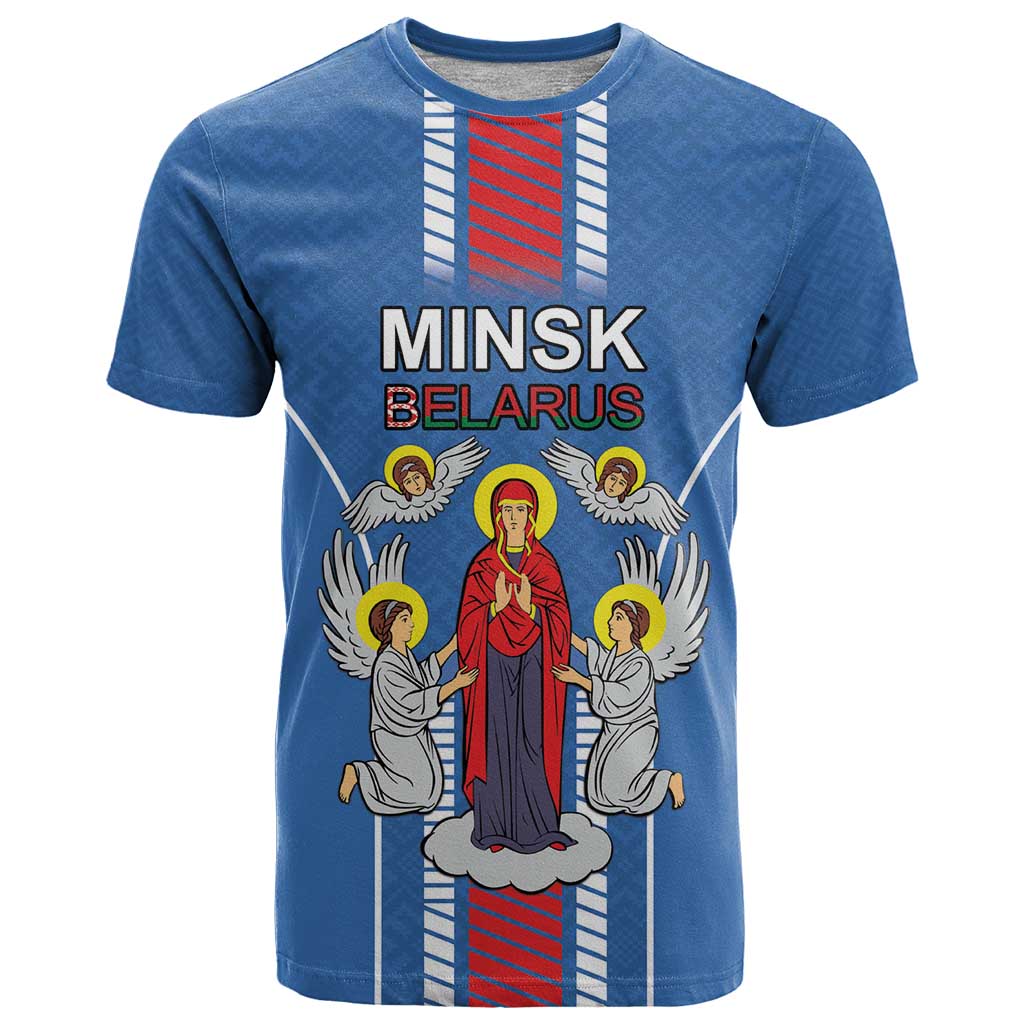 Personalized Belarus T Shirt Coat Of Arms Minsk Capital