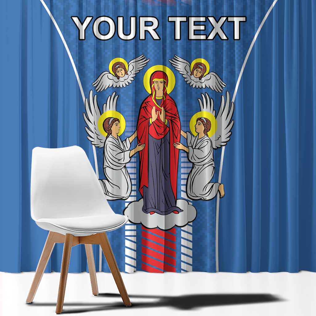 Personalized Belarus Window Curtain Coat Of Arms Minsk Capital