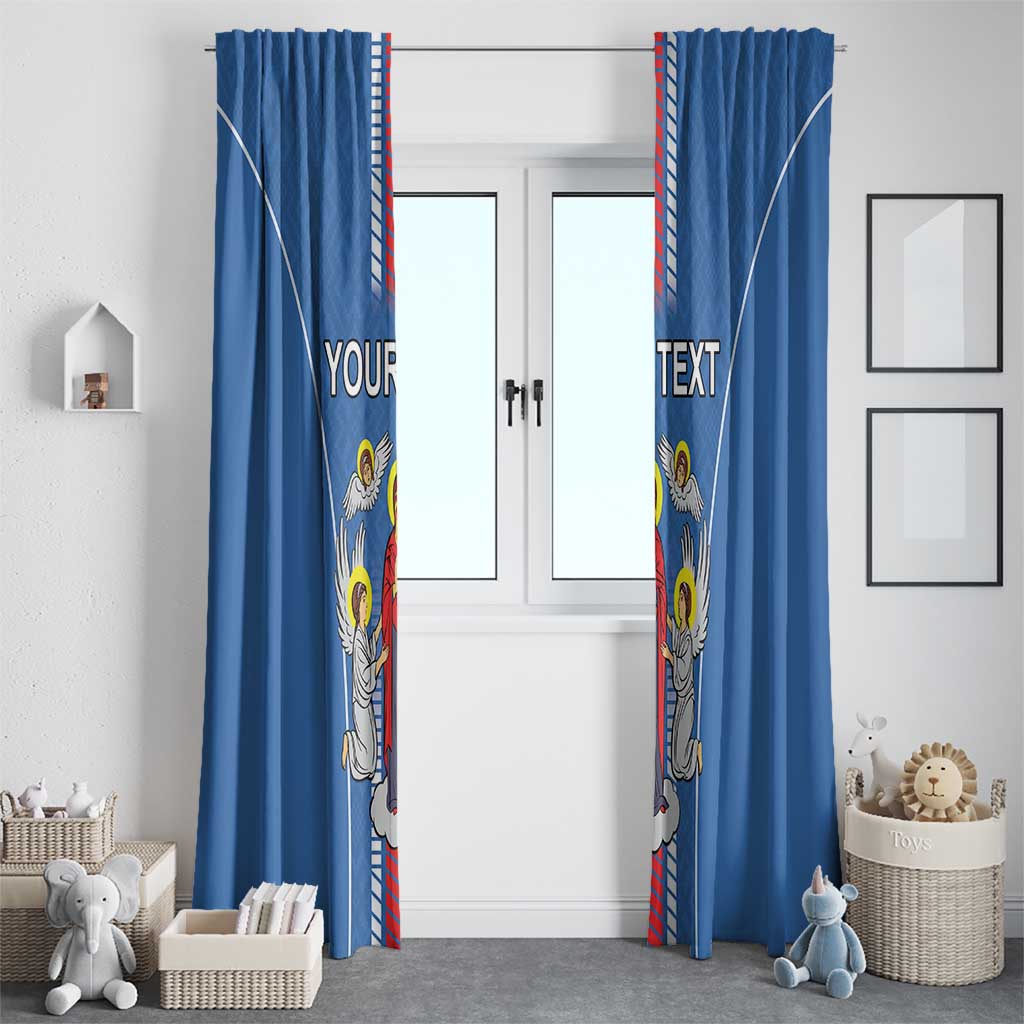 Personalized Belarus Window Curtain Coat Of Arms Minsk Capital