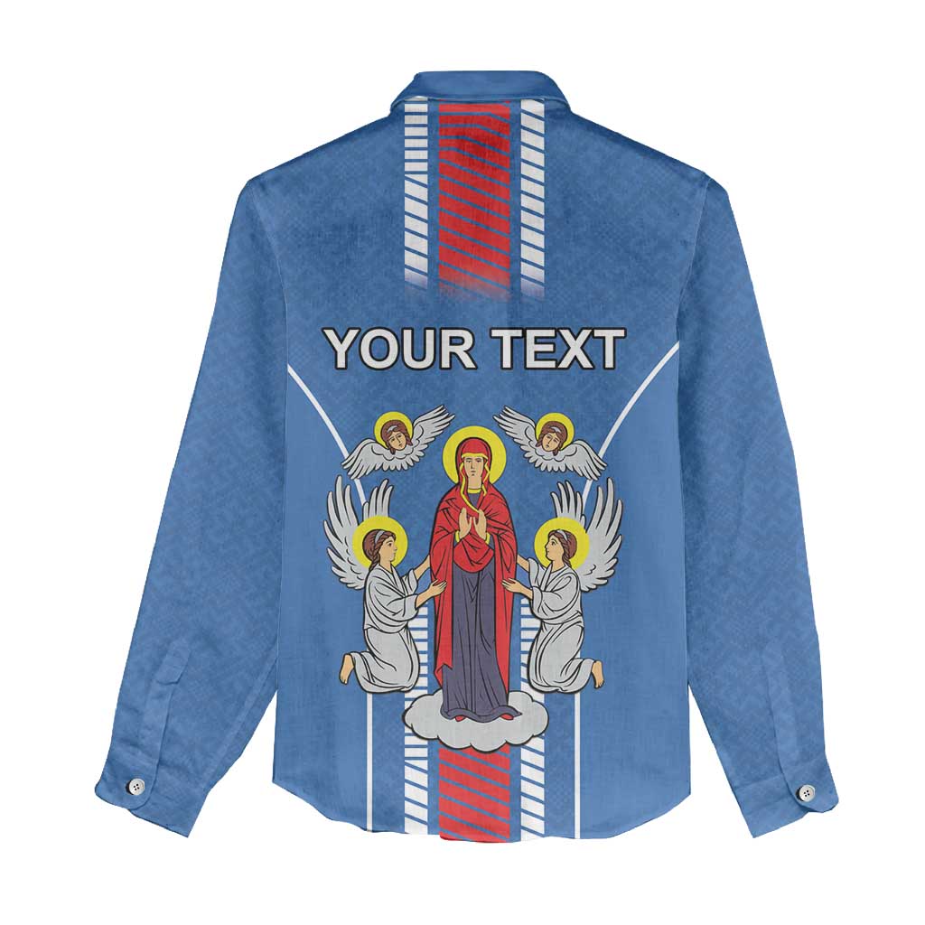 Personalized Belarus Women Casual Shirt Coat Of Arms Minsk Capital
