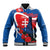 Slovakia Independence Day Baseball Jacket Devín Castle Nad Tatrou sa blyska