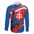 Slovakia Independence Day Family Matching Long Sleeve Bodycon Dress and Hawaiian Shirt Devín Castle Nad Tatrou sa blyska