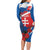 Slovakia Independence Day Family Matching Long Sleeve Bodycon Dress and Hawaiian Shirt Devín Castle Nad Tatrou sa blyska