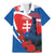 Slovakia Independence Day Family Matching Mermaid Dress and Hawaiian Shirt Devín Castle Nad Tatrou sa blyska