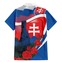 Slovakia Independence Day Family Matching Mermaid Dress and Hawaiian Shirt Devín Castle Nad Tatrou sa blyska