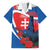 Slovakia Independence Day Family Matching Short Sleeve Bodycon Dress and Hawaiian Shirt Devín Castle Nad Tatrou sa blyska
