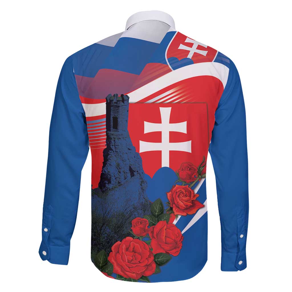 Slovakia Independence Day Family Matching Summer Maxi Dress and Hawaiian Shirt Devín Castle Nad Tatrou sa blyska