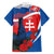 Slovakia Independence Day Family Matching Tank Maxi Dress and Hawaiian Shirt Devín Castle Nad Tatrou sa blyska