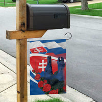 Slovakia Independence Day Garden Flag Devín Castle Nad Tatrou sa blyska