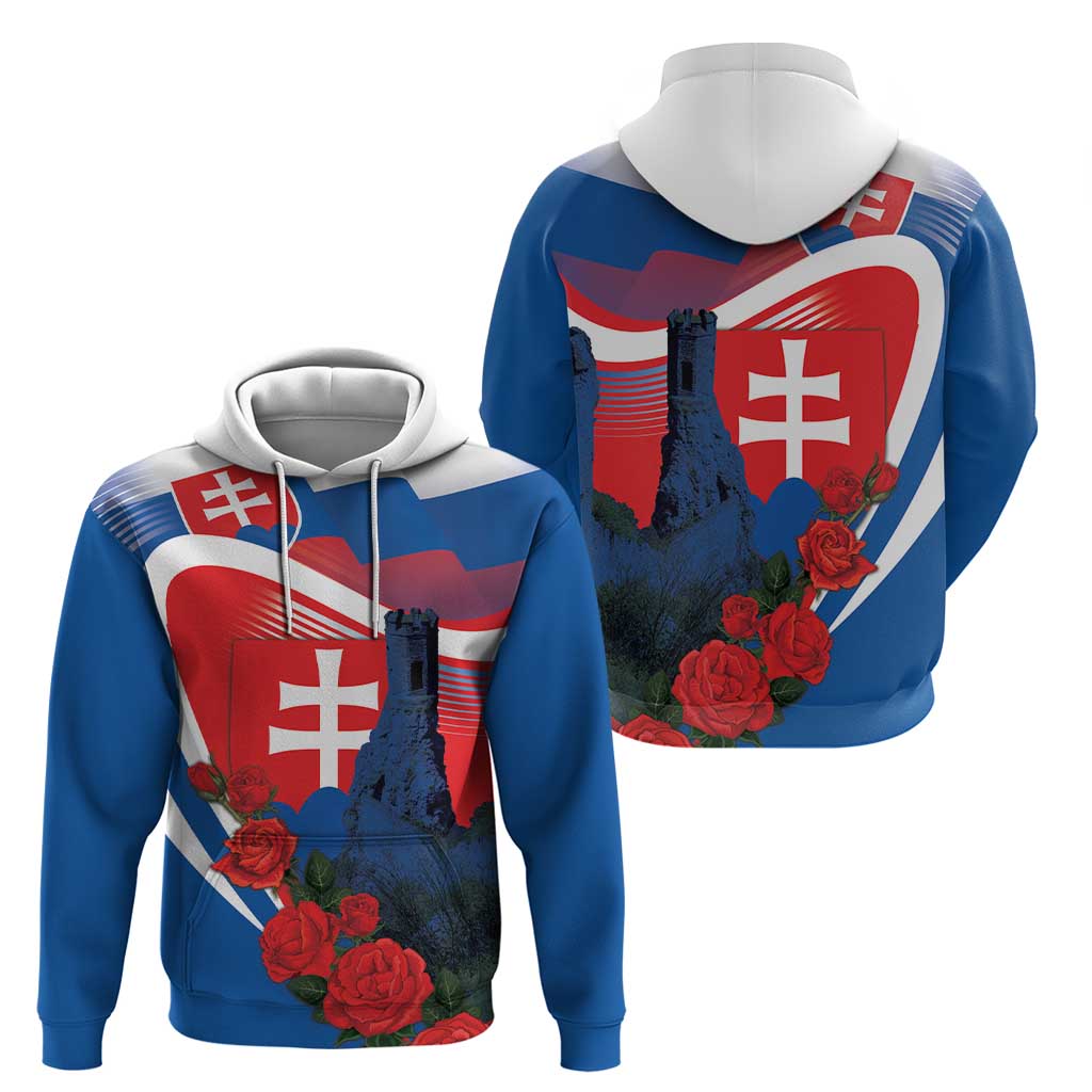 Slovakia Independence Day Hoodie Devín Castle Nad Tatrou sa blyska