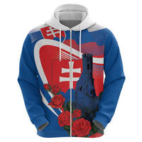 Slovakia Independence Day Hoodie Devín Castle Nad Tatrou sa blyska