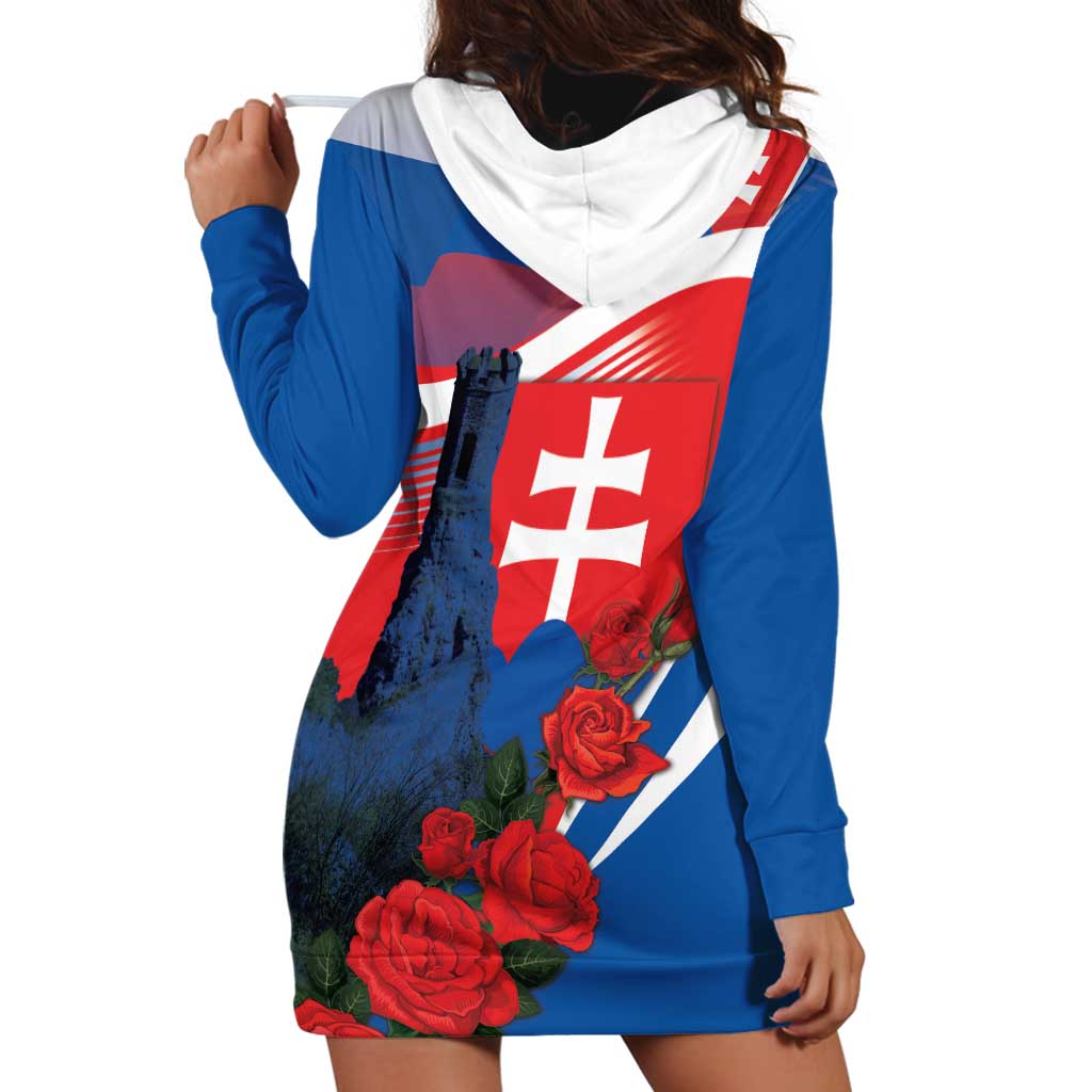 Slovakia Independence Day Hoodie Dress Devín Castle Nad Tatrou sa blyska