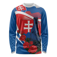 Slovakia Independence Day Long Sleeve Shirt Devín Castle Nad Tatrou sa blyska