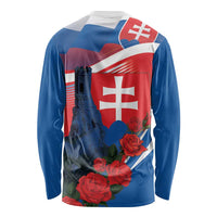 Slovakia Independence Day Long Sleeve Shirt Devín Castle Nad Tatrou sa blyska