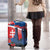 Slovakia Independence Day Luggage Cover Devín Castle Nad Tatrou sa blyska