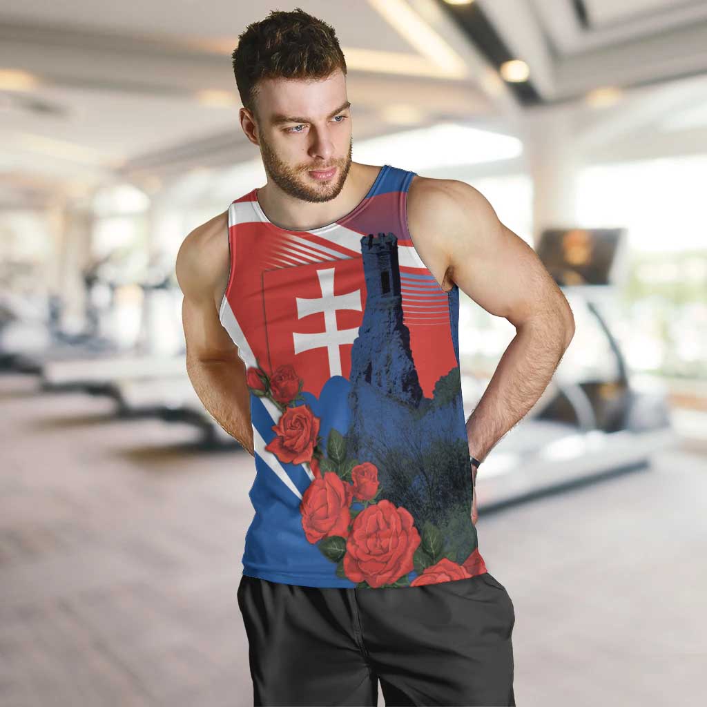 Slovakia Independence Day Men Tank Top Devín Castle Nad Tatrou sa blyska