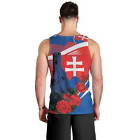 Slovakia Independence Day Men Tank Top Devín Castle Nad Tatrou sa blyska