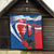 Slovakia Independence Day Quilt Devín Castle Nad Tatrou sa blyska