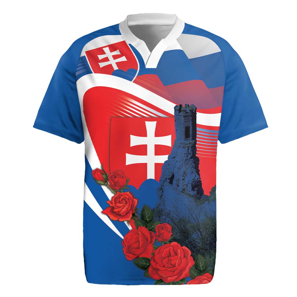 Slovakia Independence Day Rugby Jersey Devín Castle Nad Tatrou sa blyska