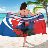 Slovakia Independence Day Sarong Devín Castle Nad Tatrou sa blyska