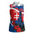 Slovakia Independence Day Women Sleeveless Polo Shirt Devín Castle Nad Tatrou sa blyska