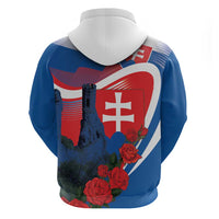 Slovakia Independence Day Zip Hoodie Devín Castle Nad Tatrou sa blyska