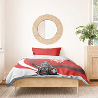 Switzerland Swiss National Day Bedding Set Helvetia Matterhorn