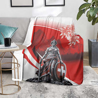 Switzerland Swiss National Day Blanket Helvetia Matterhorn