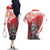 Switzerland Swiss National Day Couples Matching Off The Shoulder Long Sleeve Dress and Hawaiian Shirt Helvetia Matterhorn