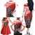 Switzerland Swiss National Day Family Matching Off The Shoulder Long Sleeve Dress and Hawaiian Shirt Helvetia Matterhorn